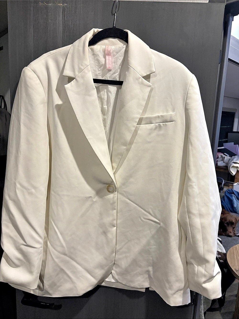 RUNAWAY BY ROZALIA White Blazer